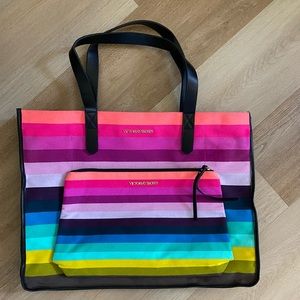 Victoria’s Secret Striped Tote